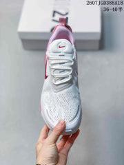 Nike Air Max 270 Premium Sneakers White Pink 2607TGD388A18