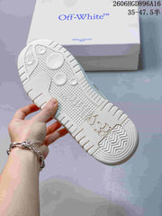 Off-White Low-Top Sneakers in White