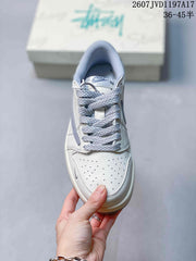 Jordan Air Jordan Low White Grey Sneakers 2607JVD1197A17