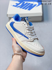 Jordan Travis Scott Air Jordan 1 Low OG Velvet Brown Sneakers