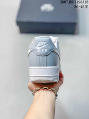 Nike Air Force 1 ’07 Low Gray White Sneakers 2607JHD1198A18