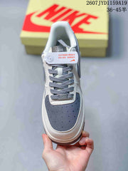 Nike Air Force 1 '07 Low Sneakers White and Gray