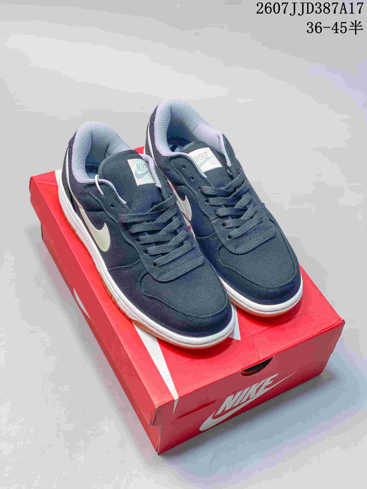 Nike Big Nike Low Lux Navy White Gum Sneakers 2607JJD387A17
