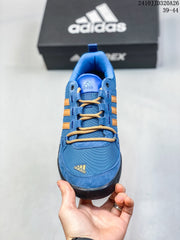 adidas Daroga Plus Canvas Shoes Blue Hiking Sneakers