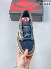 Nike Air Jordan 1 Low Travis Scott Style Sneakers