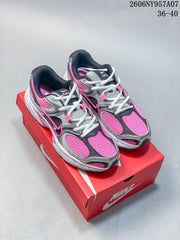 Nike V5 RNR Sneakers in Silver, Pink and Black