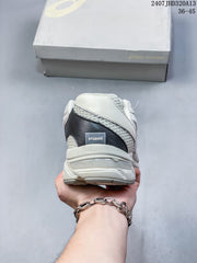 ASICS GEL-1130 Retro Running Sneakers in Cream and Gray