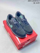 Nike Big Nike Low Lux Sneakers Black Green JD387A17