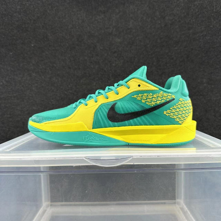 Nike Basketball Shoes in Turquoise, Yellow and Black