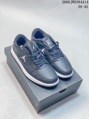 Jordan Court Connect Low-Top Sneakers – Dark Grey/White IQ5698-001