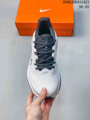 Nike Air Zoom Winflo 12 Running Shoes, White and Black