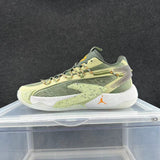 Jordan Green and Orange Basketball Sneakers