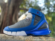 Nike Zoom Huarache 2K5 Basketball Shoes Blue Grey