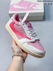 Nike Air Jordan 1 Low Travis Scott Pink Sneakers IQ7604-101