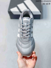 adidas Adipista Gray White Low-Top Sneakers
