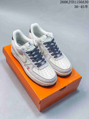 Nike Air Force 1 '07 Low White and Grey Sneakers