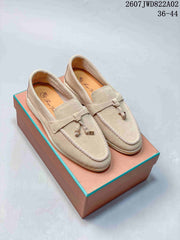 Women's Suede-Style Tassel Loafers, Style 06JWD822A02
