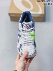ASICS GEL-1130 White Navy Orange Sneakers 2607JGD495A15