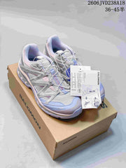 Salomon XT-Quest ATHR Trail Sneakers in Silver and Lavender