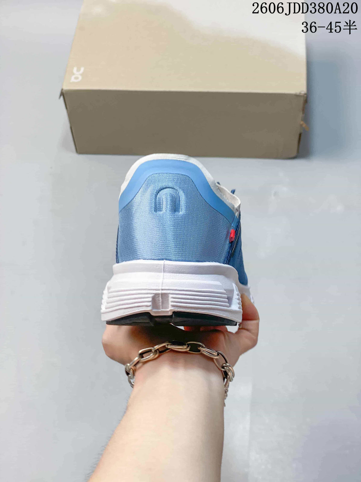 On Cloud 6 Coast Blue Lightweight Sneakers