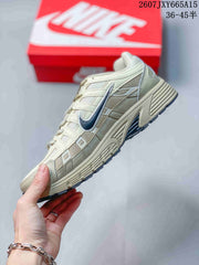 Nike P-6000 Sneakers Cream Navy Style 2607JXY665A15