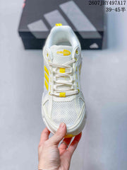 Adidas Climacool Ventage White Yellow Running Sneakers