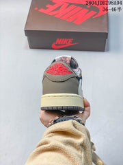 Jordan 1 Low Travis Scott Mocha Sneakers