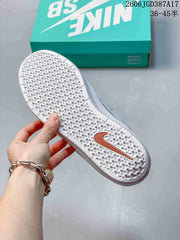 Nike SB Force 58 Sneakers in White and Pastel Colors