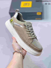 CAT 2607GDD605A15 Casual Sneakers in Taupe and Charcoal