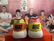 Nike Basketball Shoes in Pink and Volt Yellow