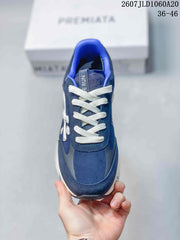 Premiata Lander Trainers Navy White 712800TIT