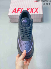 Nike Air Force 1 Posite Max QX Low-Top Sneakers, Purple