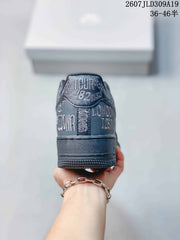 Nike Air Force 1 Low Dark Gray Graphic Sneakers 2607JLD309A19