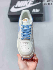 Nike Air Force 1 '07 Low White Light Blue Sneakers