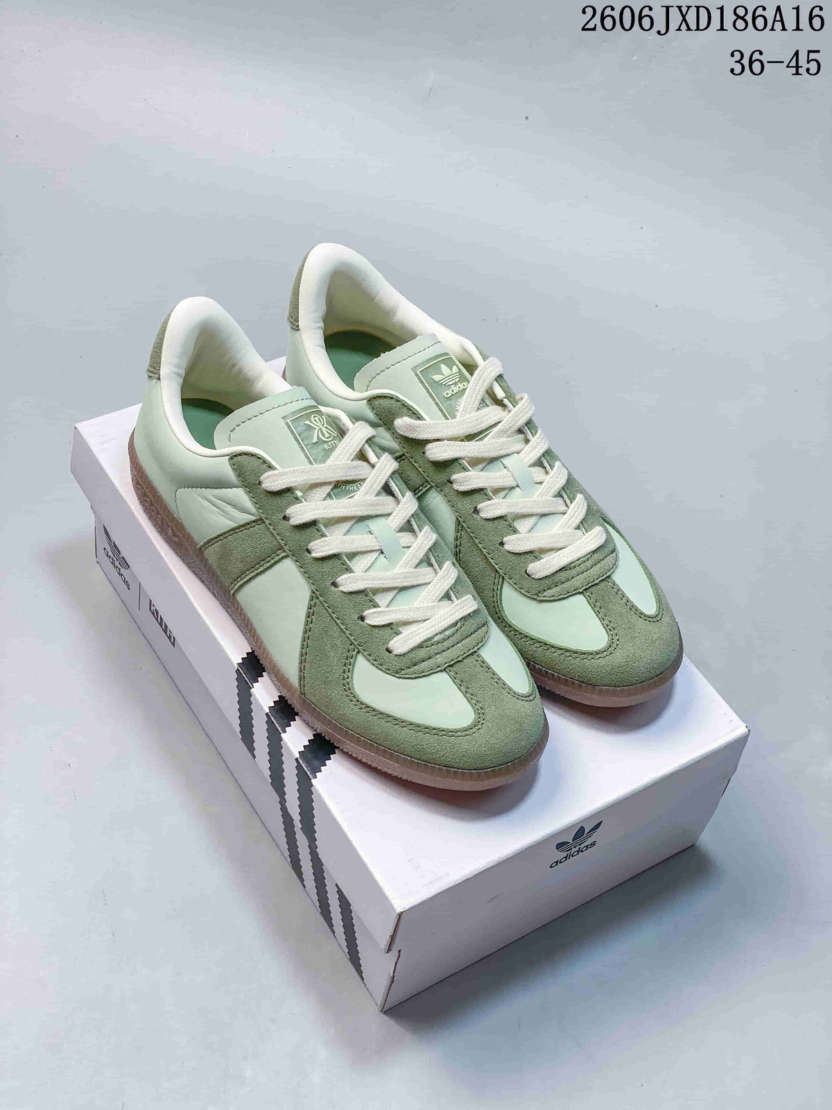 Kith x adidas BW Army Sneakers in Tent Green