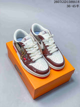 Nike Air Jordan 1 Low OG SP Brown White Sneakers 2607GXD1588A18