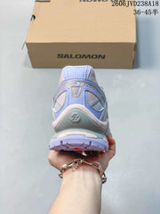 Salomon XT-Quest ATHR Trail Sneakers in Silver and Lavender