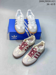 adidas Samba OG Low-Top Sneakers White and Silver