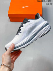 Nike Air Zoom Winflo 12 Running Shoes, White and Black