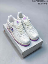 Nike Air Force 1 ’07 Low White Purple Sneakers HV440