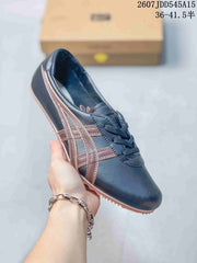 Versace x Onitsuka Tiger Tai-Chi Sakura Sneakers Navy Brown