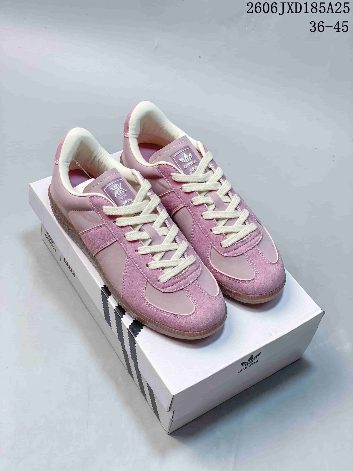 adidas BW Army Sneakers in Pink and Tan, Style 612450YWT