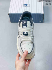 MLB Chunky Liner Low-Top Sneakers White Navy