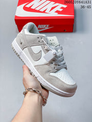 Nike SB Dunk Low Sneakers White and Grey IB4417-105