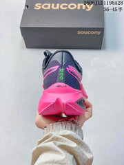 Saucony Endorphin Speed 5 Running Shoes, Navy and Pink