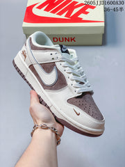 Nike SB Dunk Low White Multicolor Low-Top Sneakers