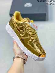 Nike Air Force 1 '07 Low Gold Sneakers 2607JHD1199A19