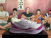 Nike Basketball Shoes White Purple Red