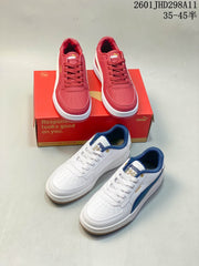 Puma Caven 2.0 Low-Top Sneakers Red and White/Navy