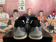 Nike Black and Silver Basketball Sneakers